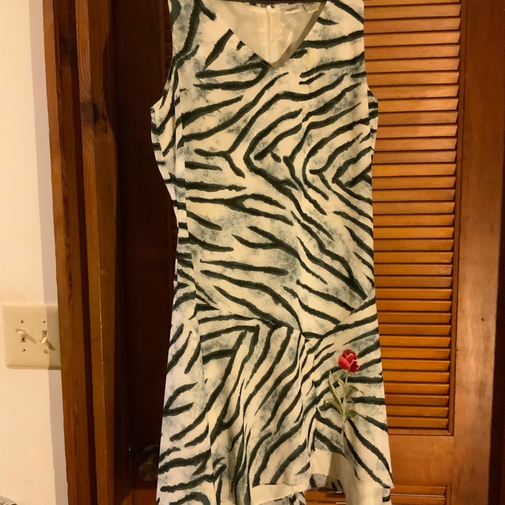 Cute zebra print dress